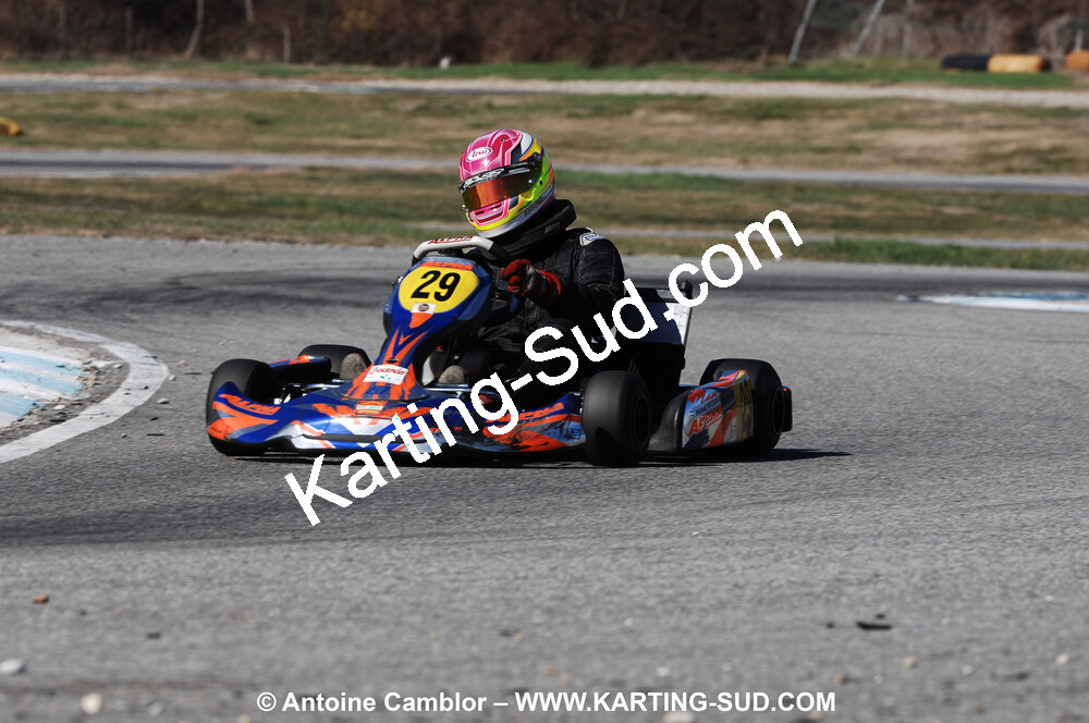07/03/2010 : 1ère manche du Championnat du Sud 2010 à Lavelanet (photos Antoine Camblor) 2010 — karting