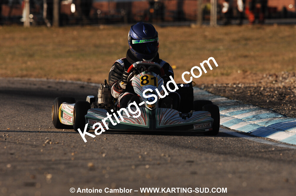 07/03/2010 : 1ère manche du Championnat du Sud 2010 à Lavelanet (photos Antoine Camblor) 2010 — karting