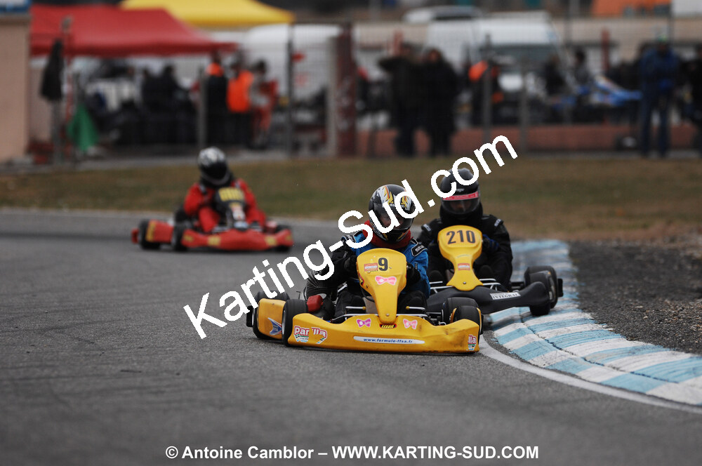 07/03/2010 : 1ère manche du Championnat du Sud 2010 à Lavelanet (photos Antoine Camblor) 2010 — karting