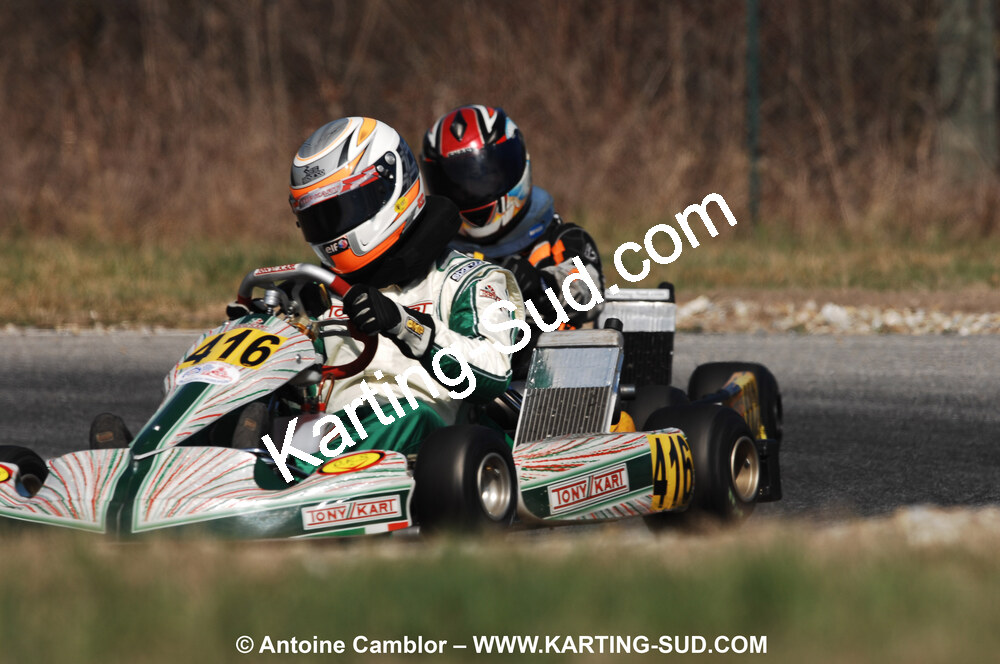 07/03/2010 : 1ère manche du Championnat du Sud 2010 à Lavelanet (photos Antoine Camblor) 2010 — karting