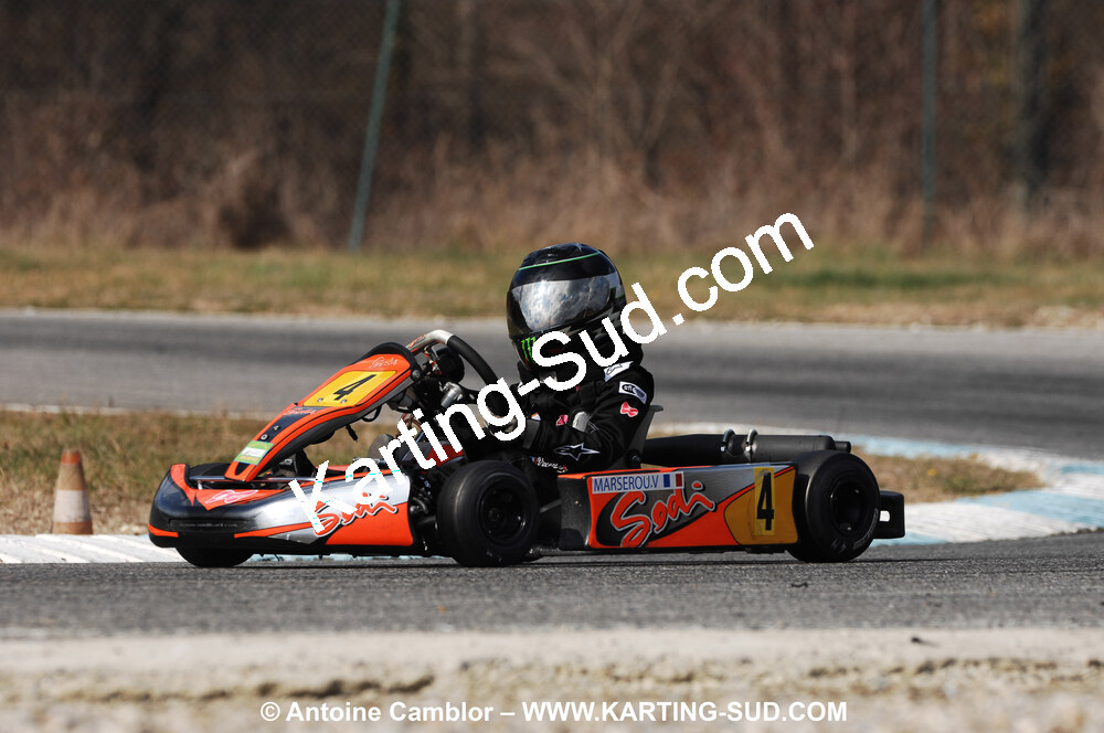 07/03/2010 : 1ère manche du Championnat du Sud 2010 à Lavelanet (photos Antoine Camblor) 2010 — karting