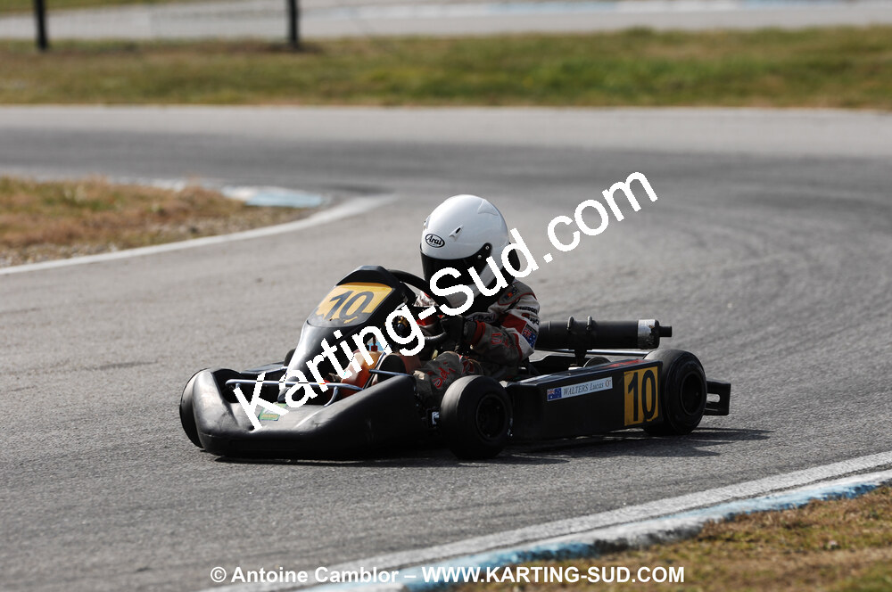 07/03/2010 : 1ère manche du Championnat du Sud 2010 à Lavelanet (photos Antoine Camblor) 2010 — karting