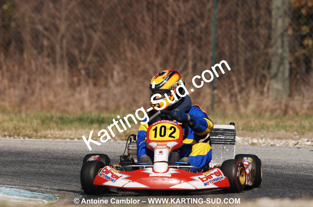 07/03/2010 : 1ère manche du Championnat du Sud 2010 à Lavelanet (photos Antoine Camblor) 2010 — karting