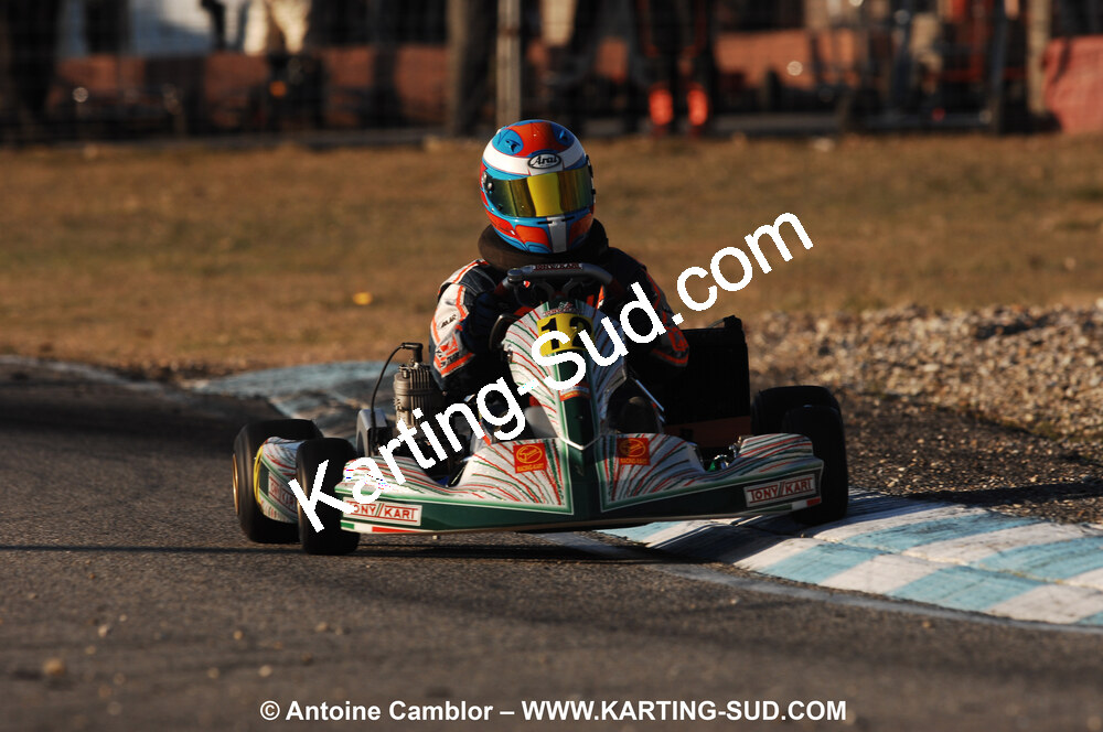 07/03/2010 : 1ère manche du Championnat du Sud 2010 à Lavelanet (photos Antoine Camblor) 2010 — karting