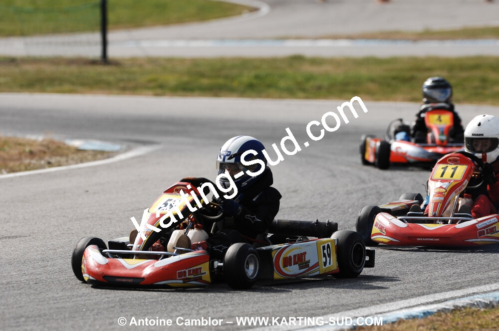 07/03/2010 : 1ère manche du Championnat du Sud 2010 à Lavelanet (photos Antoine Camblor) 2010 — karting