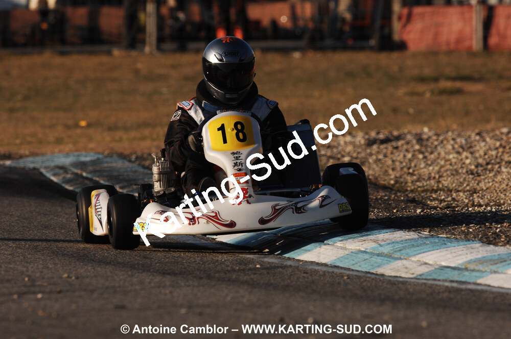 07/03/2010 : 1ère manche du Championnat du Sud 2010 à Lavelanet (photos Antoine Camblor) 2010 — karting