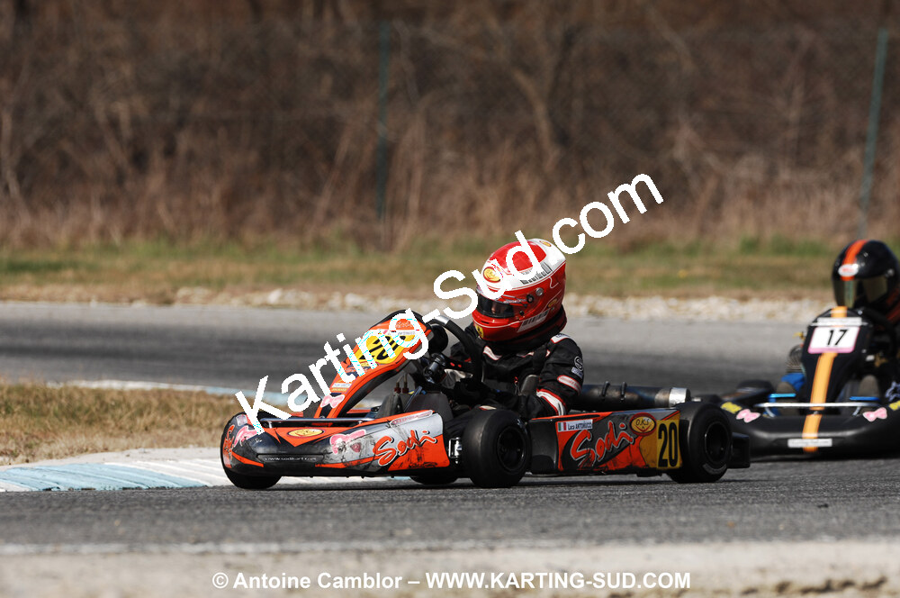 07/03/2010 : 1ère manche du Championnat du Sud 2010 à Lavelanet (photos Antoine Camblor) 2010 — karting