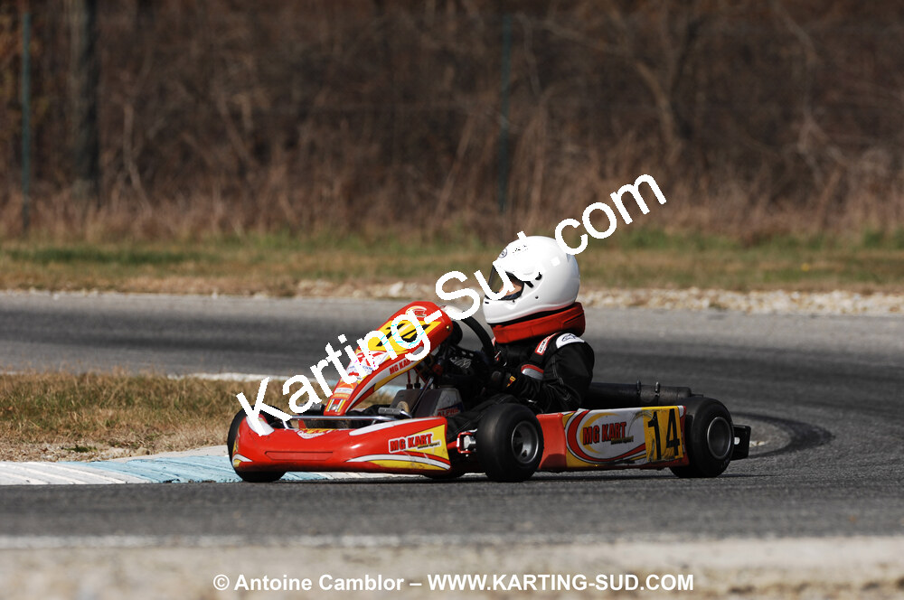 07/03/2010 : 1ère manche du Championnat du Sud 2010 à Lavelanet (photos Antoine Camblor) 2010 — karting