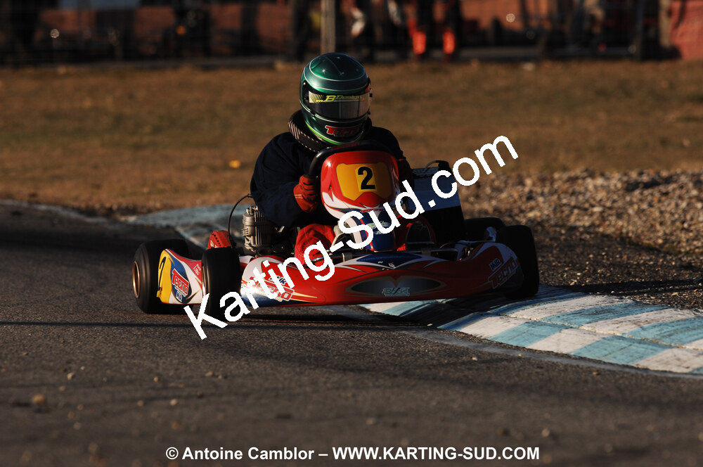 07/03/2010 : 1ère manche du Championnat du Sud 2010 à Lavelanet (photos Antoine Camblor) 2010 — karting