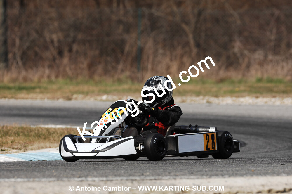07/03/2010 : 1ère manche du Championnat du Sud 2010 à Lavelanet (photos Antoine Camblor) 2010 — karting