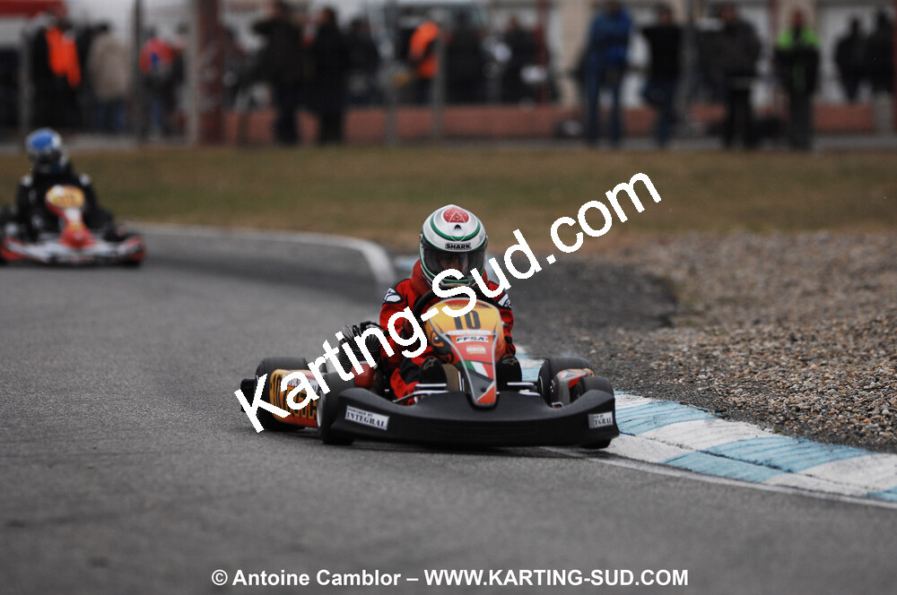 07/03/2010 : 1ère manche du Championnat du Sud 2010 à Lavelanet (photos Antoine Camblor) 2010 — karting