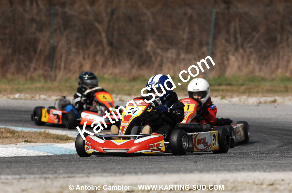 07/03/2010 : 1ère manche du Championnat du Sud 2010 à Lavelanet (photos Antoine Camblor) 2010 — karting