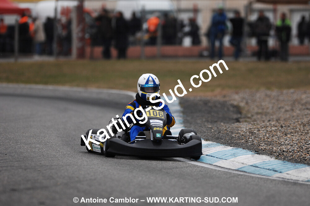 07/03/2010 : 1ère manche du Championnat du Sud 2010 à Lavelanet (photos Antoine Camblor) 2010 — karting