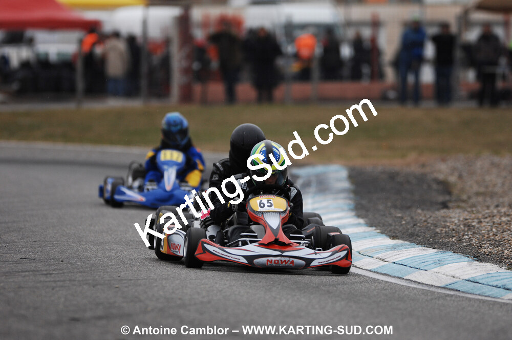 07/03/2010 : 1ère manche du Championnat du Sud 2010 à Lavelanet (photos Antoine Camblor) 2010 — karting