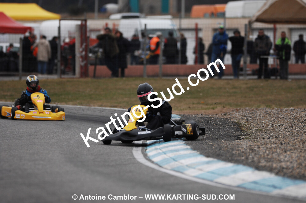 07/03/2010 : 1ère manche du Championnat du Sud 2010 à Lavelanet (photos Antoine Camblor) 2010 — karting