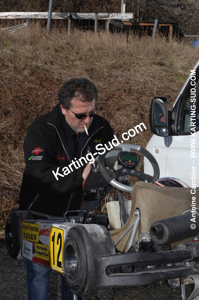 07/03/2010 : 1ère manche du Championnat du Sud 2010 à Lavelanet (photos Antoine Camblor) 2010 — karting