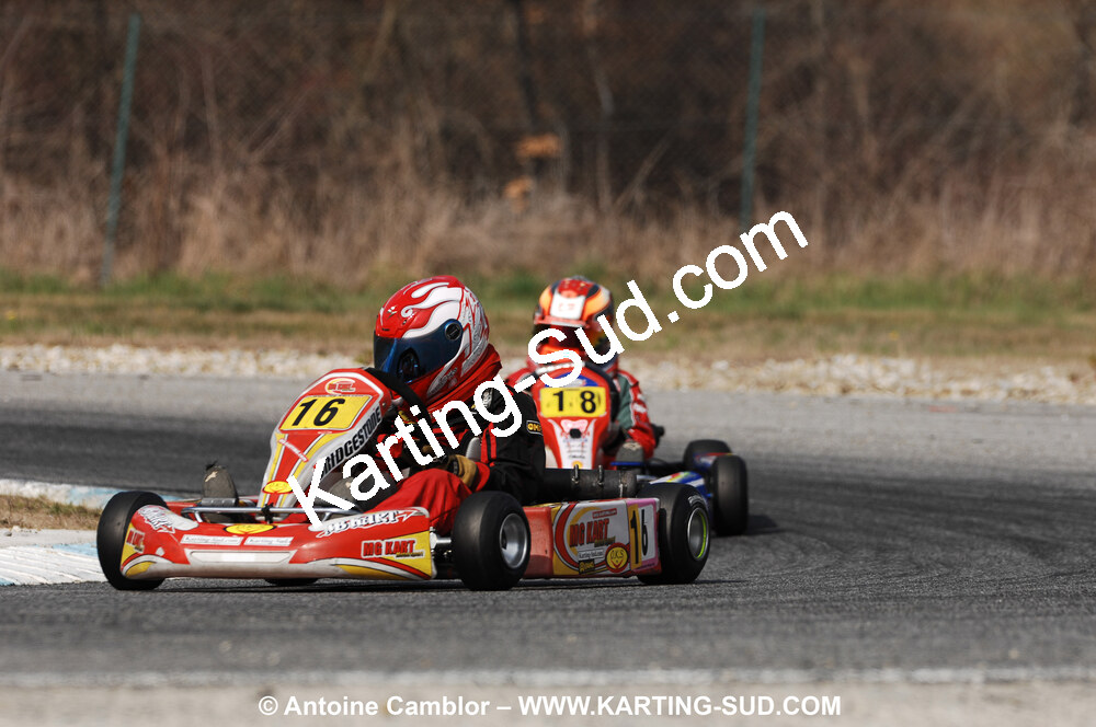 07/03/2010 : 1ère manche du Championnat du Sud 2010 à Lavelanet (photos Antoine Camblor) 2010 — karting