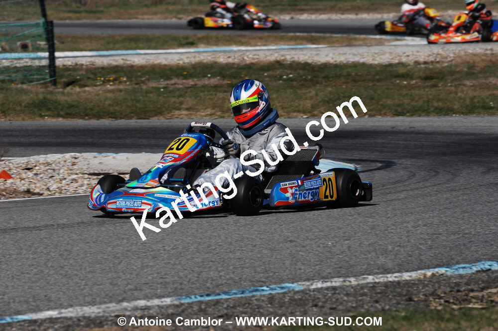 07/03/2010 : 1ère manche du Championnat du Sud 2010 à Lavelanet (photos Antoine Camblor) 2010 — karting