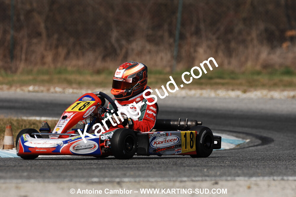 07/03/2010 : 1ère manche du Championnat du Sud 2010 à Lavelanet (photos Antoine Camblor) 2010 — karting