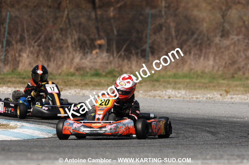 07/03/2010 : 1ère manche du Championnat du Sud 2010 à Lavelanet (photos Antoine Camblor) 2010 — karting