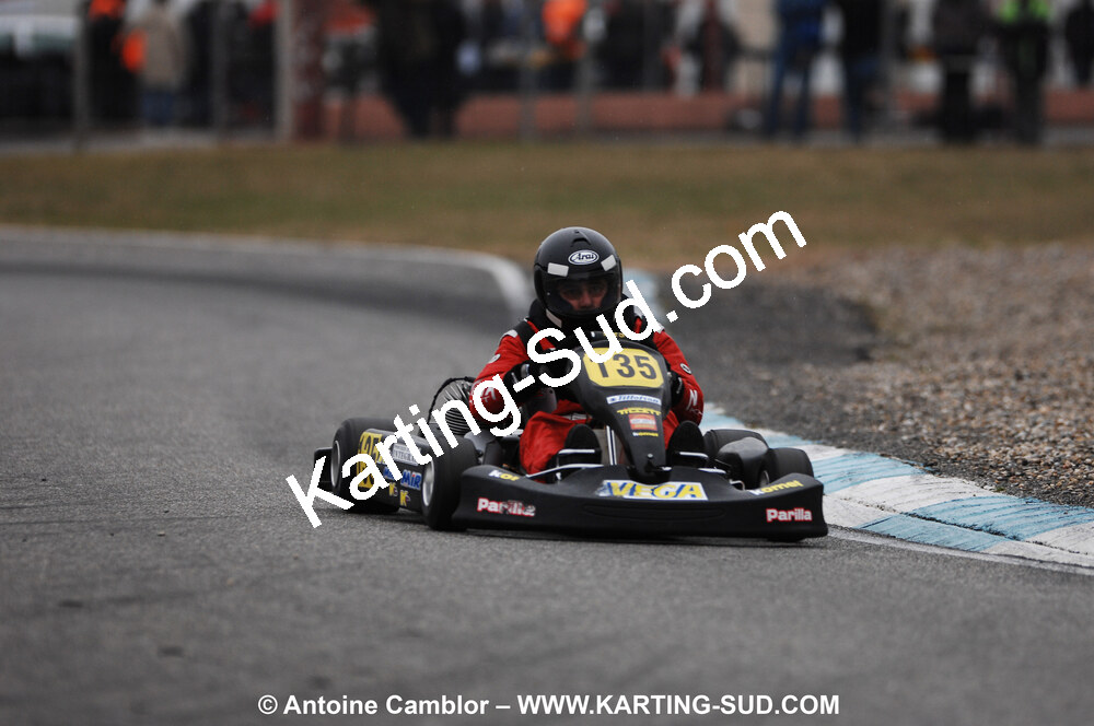 07/03/2010 : 1ère manche du Championnat du Sud 2010 à Lavelanet (photos Antoine Camblor) 2010 — karting