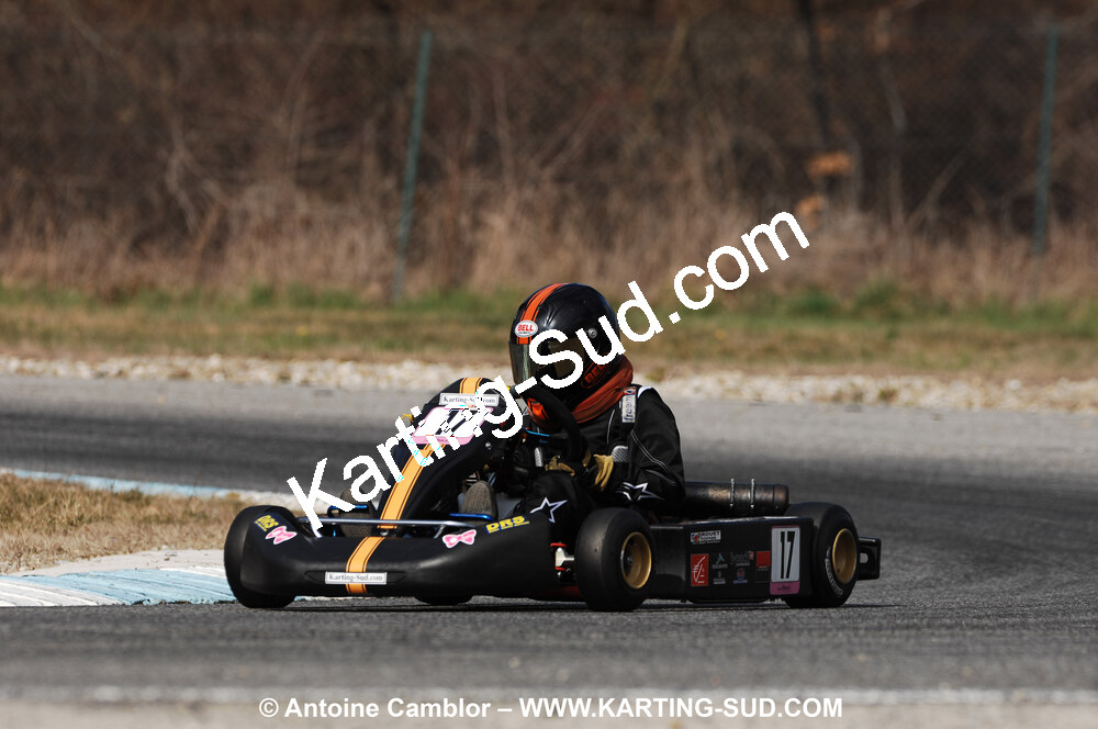 07/03/2010 : 1ère manche du Championnat du Sud 2010 à Lavelanet (photos Antoine Camblor) 2010 — karting