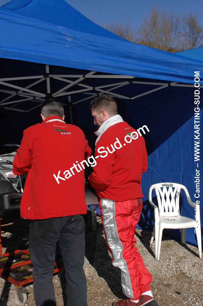 07/03/2010 : 1ère manche du Championnat du Sud 2010 à Lavelanet (photos Antoine Camblor) 2010 — karting