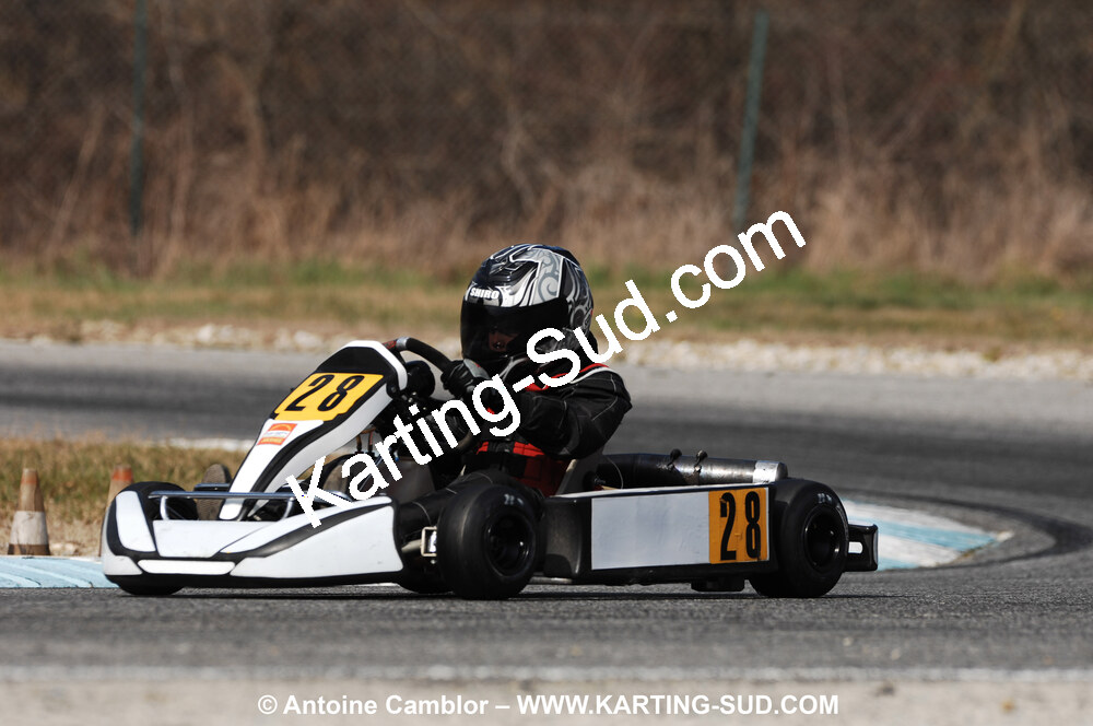 07/03/2010 : 1ère manche du Championnat du Sud 2010 à Lavelanet (photos Antoine Camblor) 2010 — karting