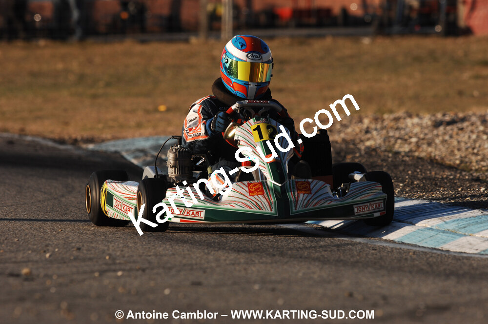 07/03/2010 : 1ère manche du Championnat du Sud 2010 à Lavelanet (photos Antoine Camblor) 2010 — karting