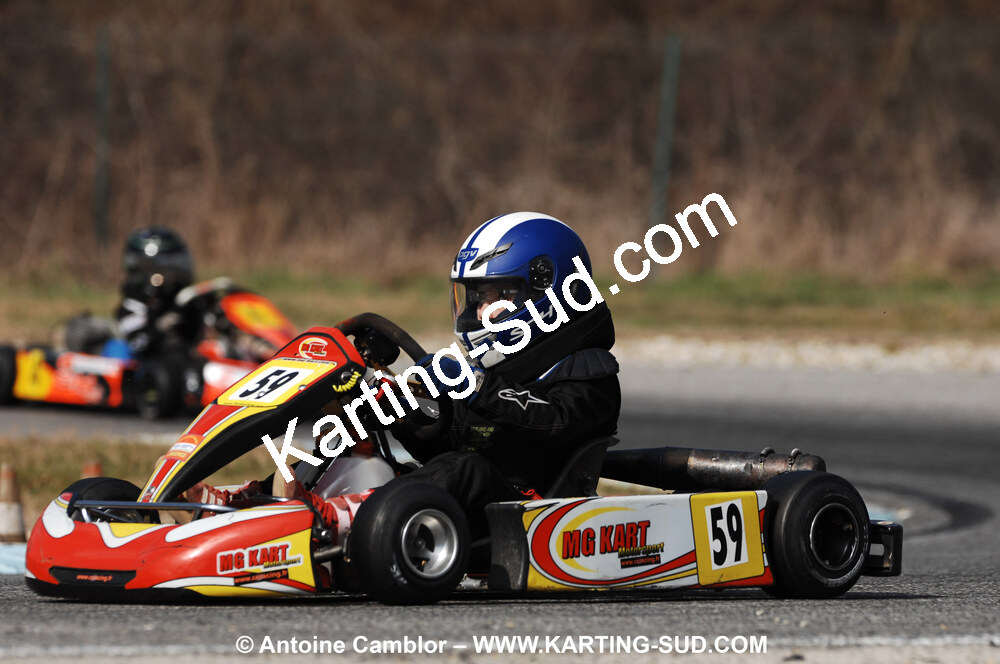 07/03/2010 : 1ère manche du Championnat du Sud 2010 à Lavelanet (photos Antoine Camblor) 2010 — karting