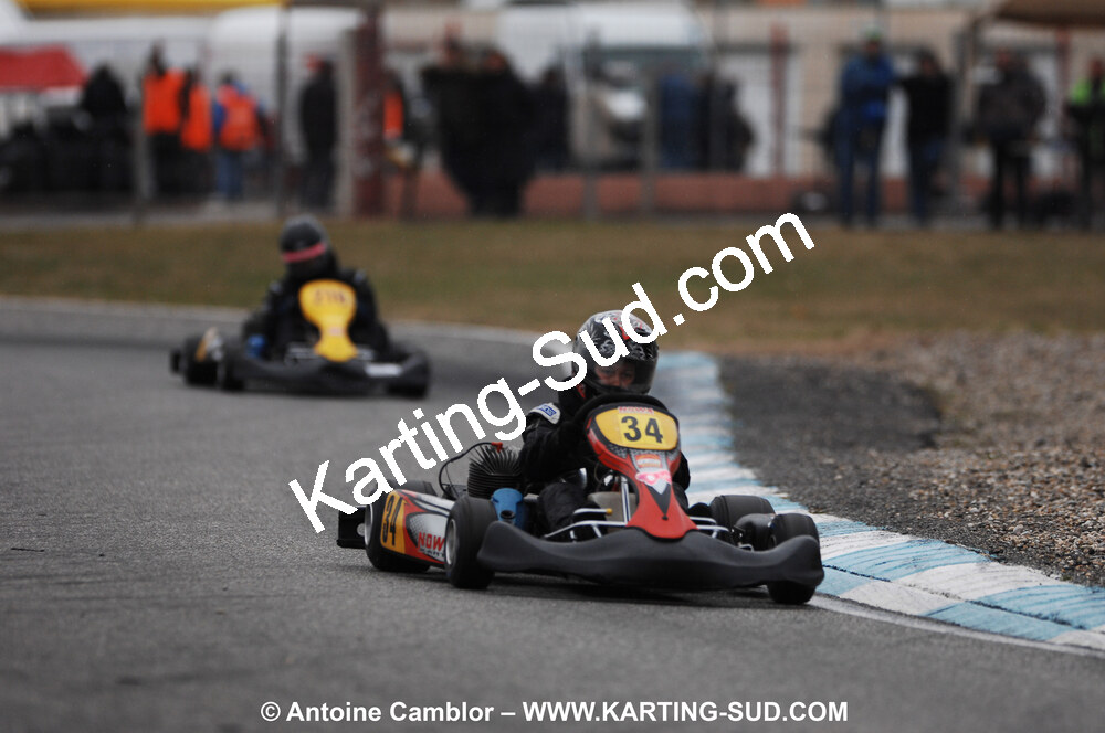 07/03/2010 : 1ère manche du Championnat du Sud 2010 à Lavelanet (photos Antoine Camblor) 2010 — karting