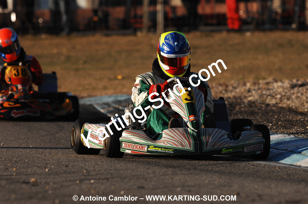 07/03/2010 : 1ère manche du Championnat du Sud 2010 à Lavelanet (photos Antoine Camblor) 2010 — karting