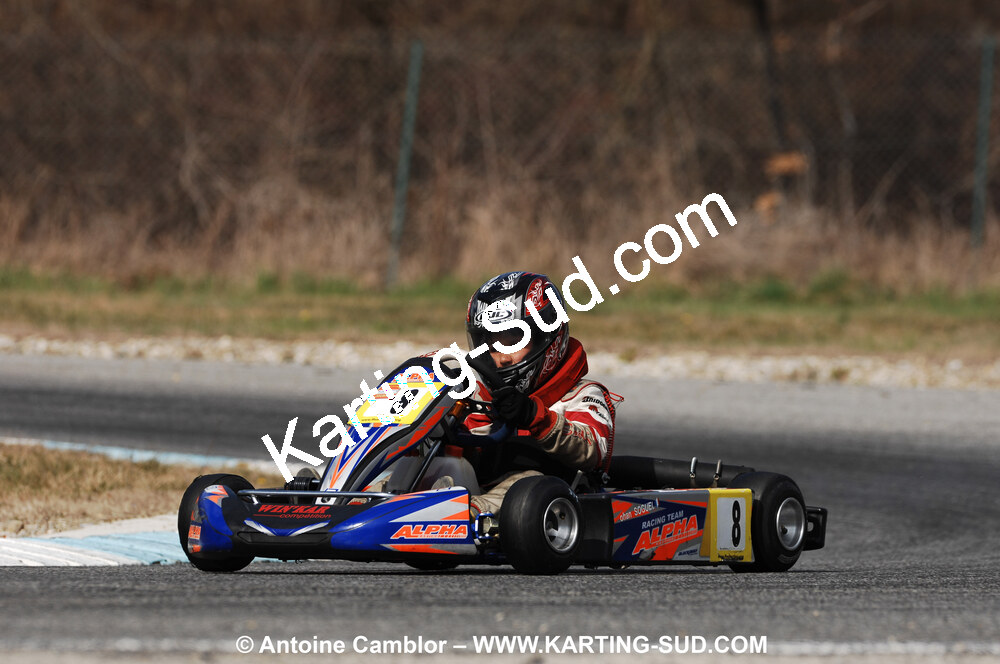 07/03/2010 : 1ère manche du Championnat du Sud 2010 à Lavelanet (photos Antoine Camblor) 2010 — karting