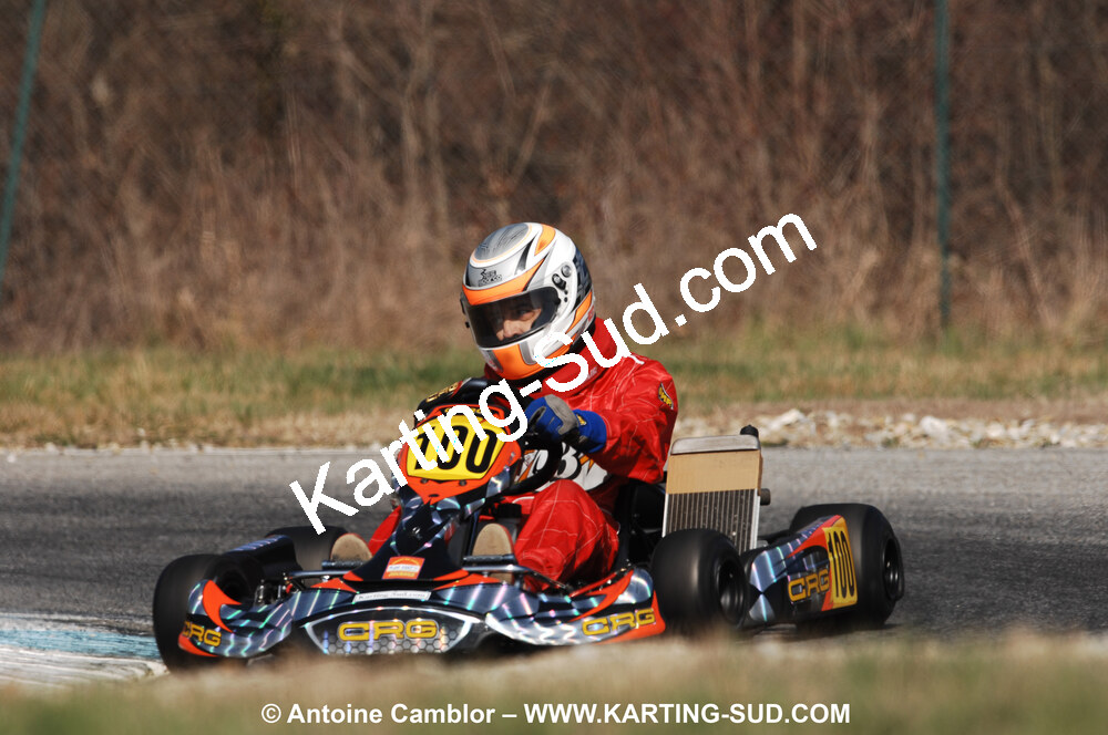 07/03/2010 : 1ère manche du Championnat du Sud 2010 à Lavelanet (photos Antoine Camblor) 2010 — karting