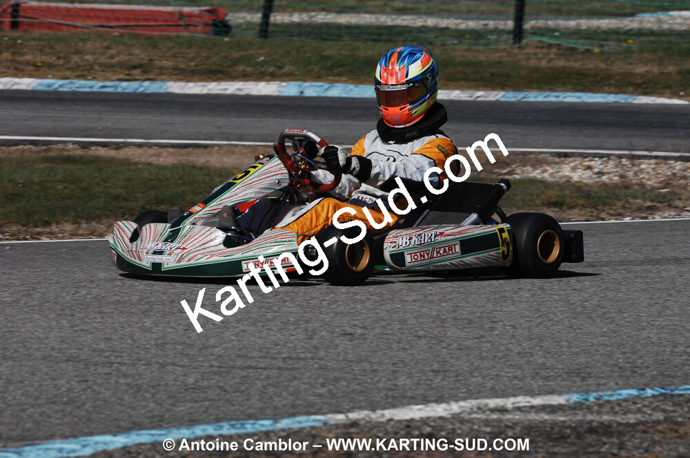 07/03/2010 : 1ère manche du Championnat du Sud 2010 à Lavelanet (photos Antoine Camblor) 2010 — karting