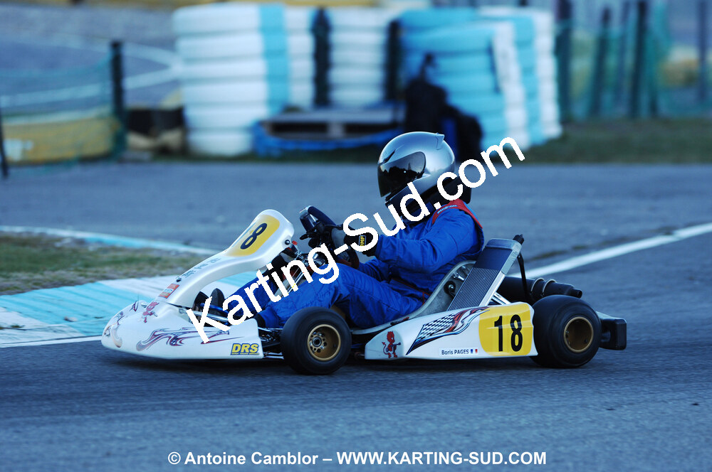 07/03/2010 : 1ère manche du Championnat du Sud 2010 à Lavelanet (photos Antoine Camblor) 2010 — karting