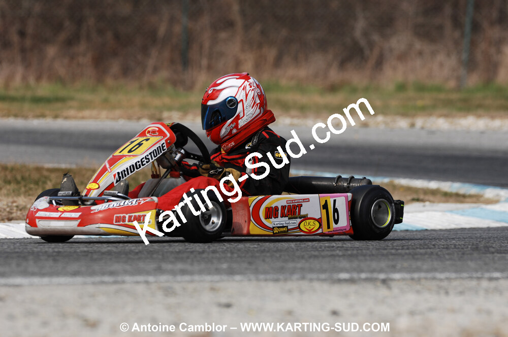 07/03/2010 : 1ère manche du Championnat du Sud 2010 à Lavelanet (photos Antoine Camblor) 2010 — karting
