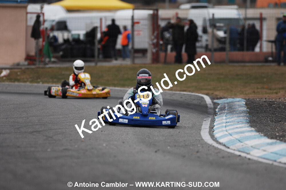 07/03/2010 : 1ère manche du Championnat du Sud 2010 à Lavelanet (photos Antoine Camblor) 2010 — karting