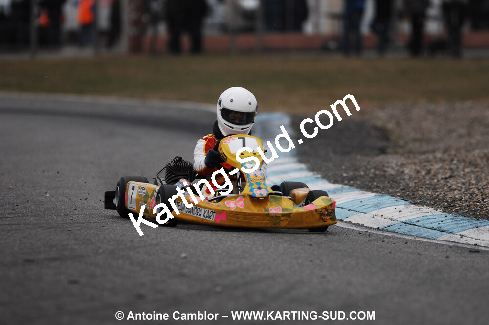 07/03/2010 : 1ère manche du Championnat du Sud 2010 à Lavelanet (photos Antoine Camblor) 2010 — karting