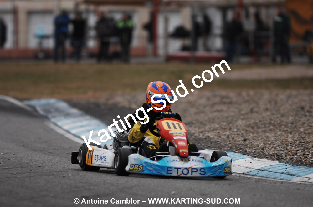 07/03/2010 : 1ère manche du Championnat du Sud 2010 à Lavelanet (photos Antoine Camblor) 2010 — karting