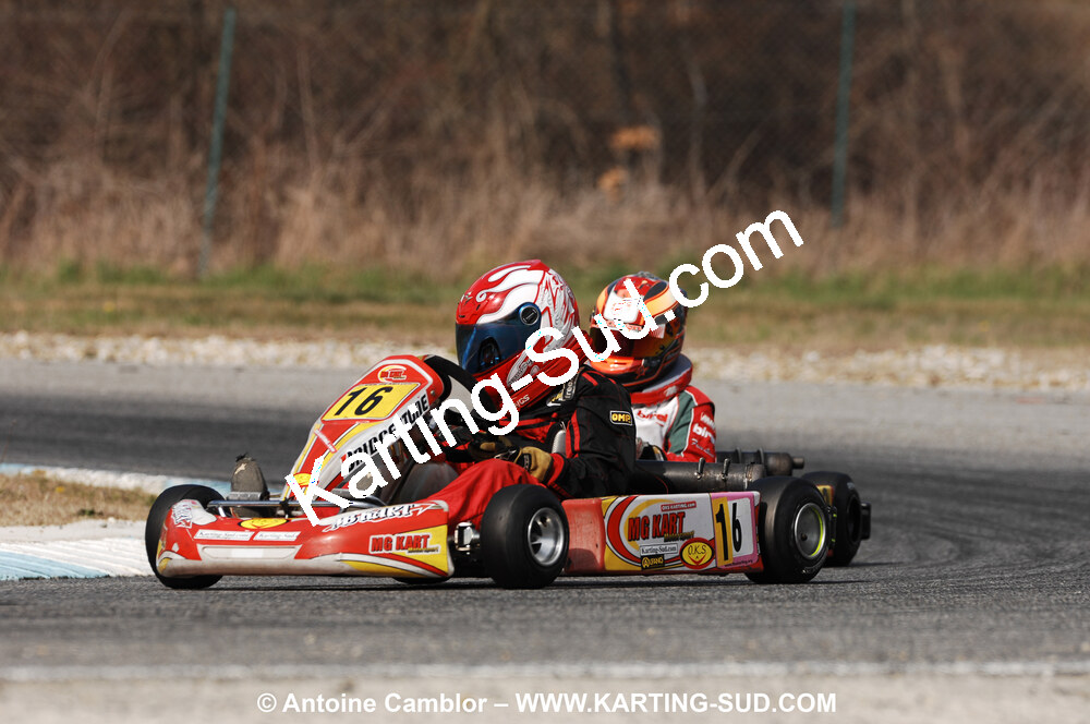 07/03/2010 : 1ère manche du Championnat du Sud 2010 à Lavelanet (photos Antoine Camblor) 2010 — karting