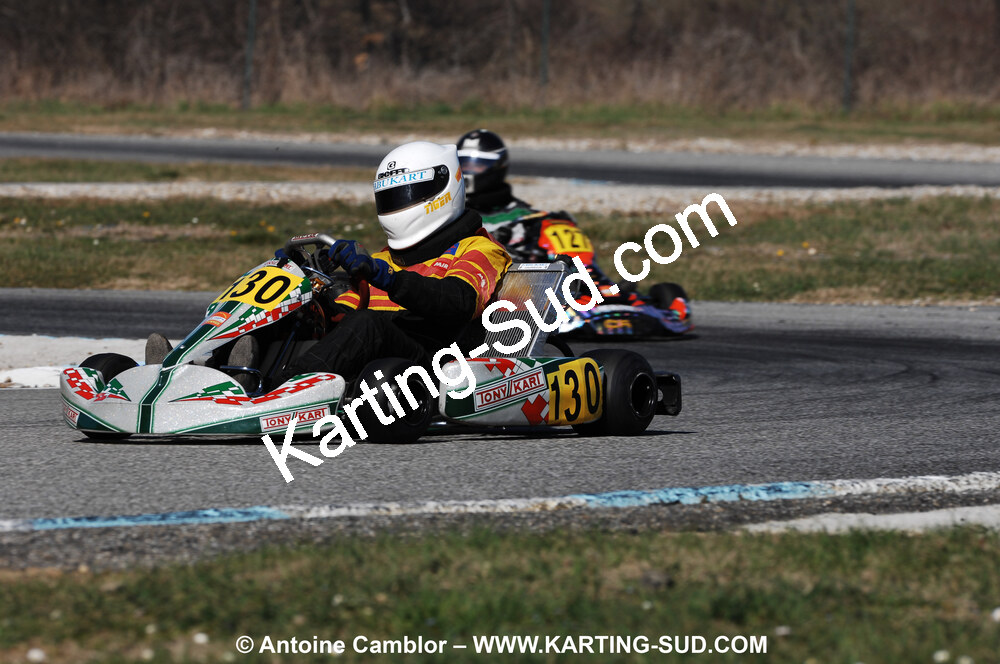07/03/2010 : 1ère manche du Championnat du Sud 2010 à Lavelanet (photos Antoine Camblor) 2010 — karting
