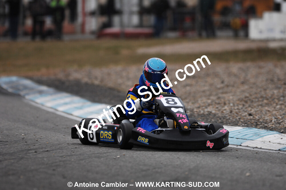 07/03/2010 : 1ère manche du Championnat du Sud 2010 à Lavelanet (photos Antoine Camblor) 2010 — karting