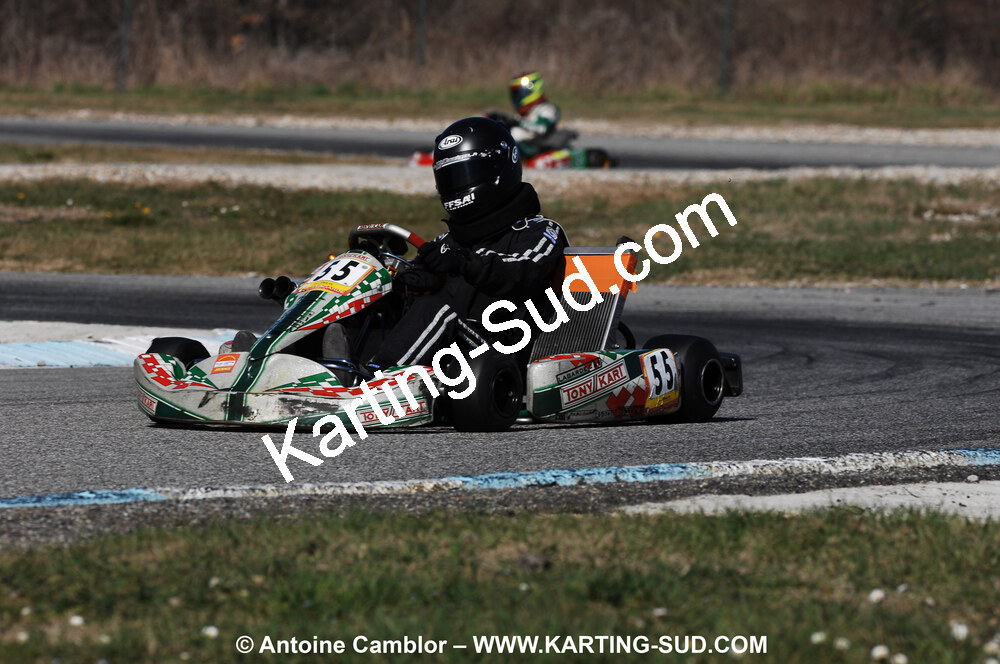 07/03/2010 : 1ère manche du Championnat du Sud 2010 à Lavelanet (photos Antoine Camblor) 2010 — karting