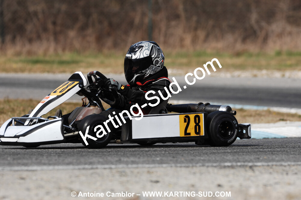 07/03/2010 : 1ère manche du Championnat du Sud 2010 à Lavelanet (photos Antoine Camblor) 2010 — karting