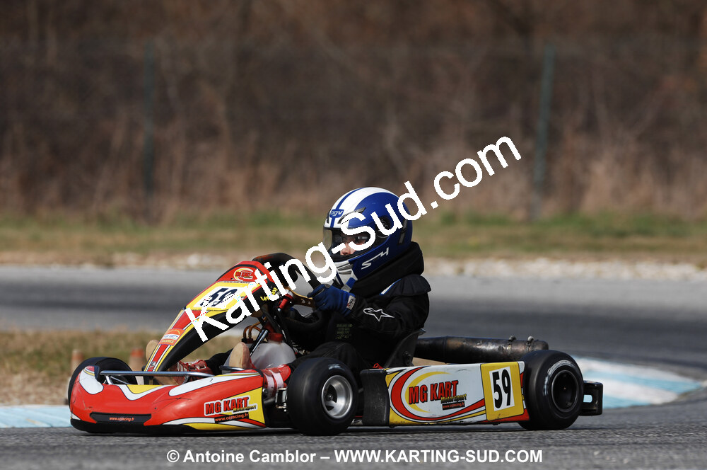 07/03/2010 : 1ère manche du Championnat du Sud 2010 à Lavelanet (photos Antoine Camblor) 2010 — karting