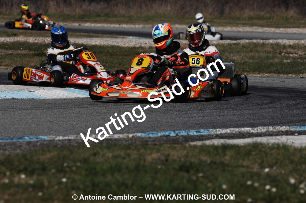 07/03/2010 : 1ère manche du Championnat du Sud 2010 à Lavelanet (photos Antoine Camblor) 2010 — karting
