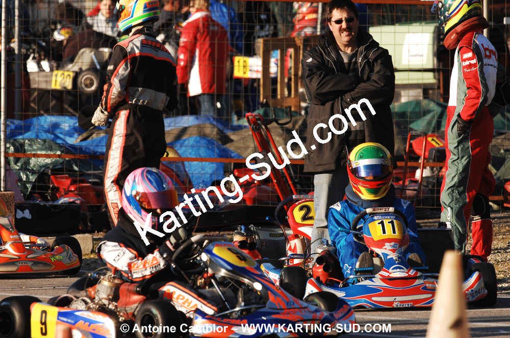 07/03/2010 : 1ère manche du Championnat du Sud 2010 à Lavelanet (photos Antoine Camblor) 2010 — karting