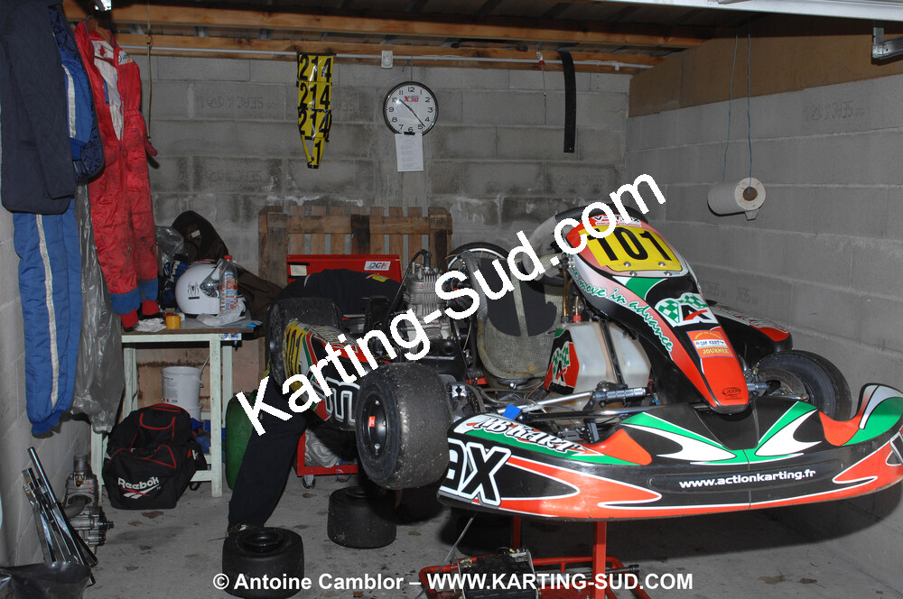 07/03/2010 : 1ère manche du Championnat du Sud 2010 à Lavelanet (photos Antoine Camblor) 2010 — karting