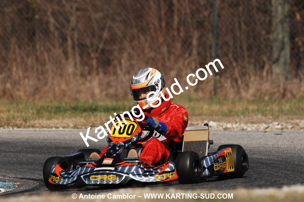 07/03/2010 : 1ère manche du Championnat du Sud 2010 à Lavelanet (photos Antoine Camblor) 2010 — karting